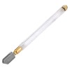 Akozon Glass Cutter, Oil Feed Glass Cutter Professional Plastic Handle
