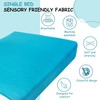 Sentire-Sensory UK – Blue Sensory Compression Single Bed Sheet –