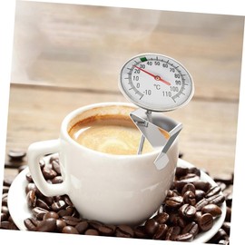 SHOWERORO 1set Accurate Food Thermometers for Cooking Milk and Coffee Dual Stainless Steel Probe Clip Range for Kitchen and Barbecue Use