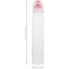 Botella Exprimible de Miel PET Rellenable 4 Piezas 120g