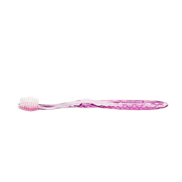 Novacare Toothbrush with Refined Silver Bristles (Pink)