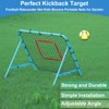Soccer Rebounder Net - Portable Bounce Back Trainer for Soccer,