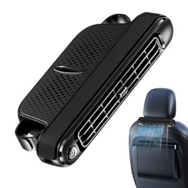 Car Seat Pillow Fan USB - USB Powered Cooling Air Fan with 3 Wind Speeds,Cooling Air Fan USB Powered for All Vehicle Van Rv Truck