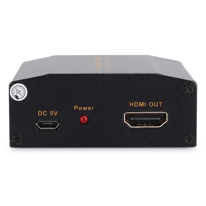 VGaAudio to HDMI 1080P Portable Audio Converter Convertor Adaptor Equipment