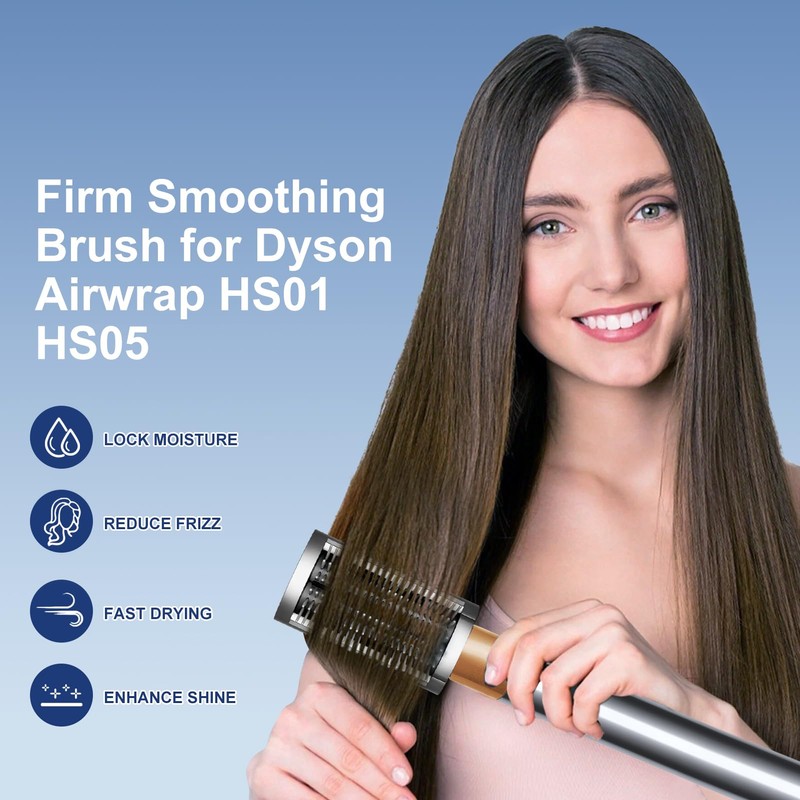 Dyson Fixed Straightening Brush for Airwrap Styler, Suitable for Curl