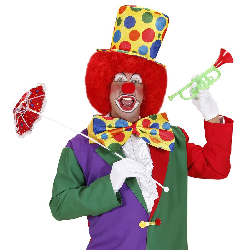 Clown Top Clown Hats Caps & Headwear for Fancy Dress