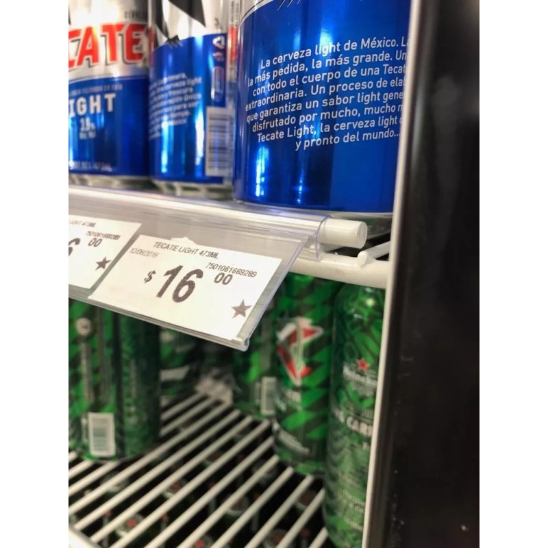 Exhivit Preciador, Porta Precio, Rejila, Parrillas, P/ Refrigerador