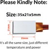 PTC Thermostat Heater Plate, Aluminum Shell Ceramic Heating Plate, AC/DC