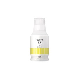 Canon GI-66Y MegaTank Ink Bottle, Yellow - for Canon GX5060, GX7060