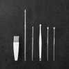 Stainless Steel Earpick, Ear Cleaning Tool, Earwax Remover 6-Piece Set / 스텐 귀이개 귀청소도구 귀지제거기 6종