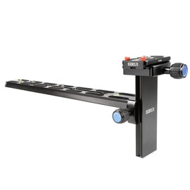 SIRUI VH-350 Lens Rail ¼-Inch and 3/8-Inch/Rail Length 35 cm/Weight 0.58 kg/Maximum Load 10 kg for VH-20 and VH-90 / Aluminium