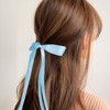 6PCS Hair Accessories for Women Girls 9.8inch Light Blue Hair