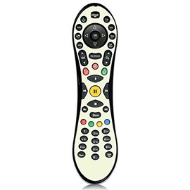 Glow in the Dark Virgin Media TiVo TV Remote Controller Vinyl Skin Sticker