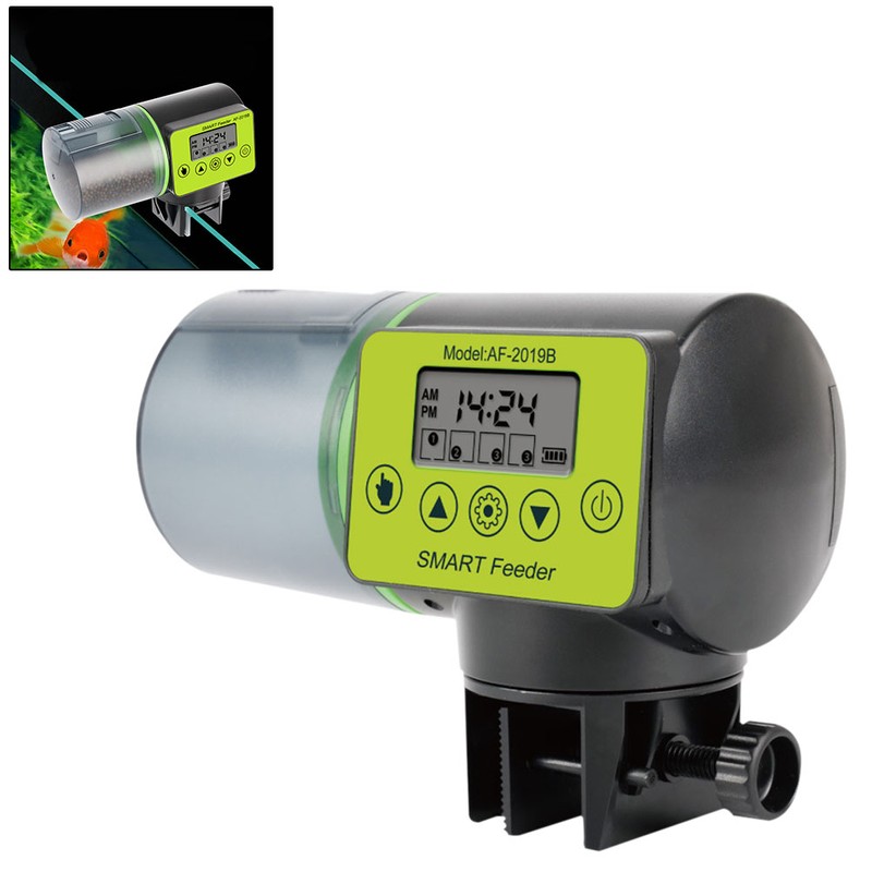 Automatic Fish Feeder Electric Auto Fish Feeder Aquarium Tank Timer