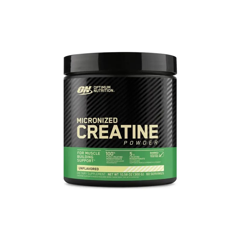 Creatina Optimun Nutrition 300gr Servicios Sabor