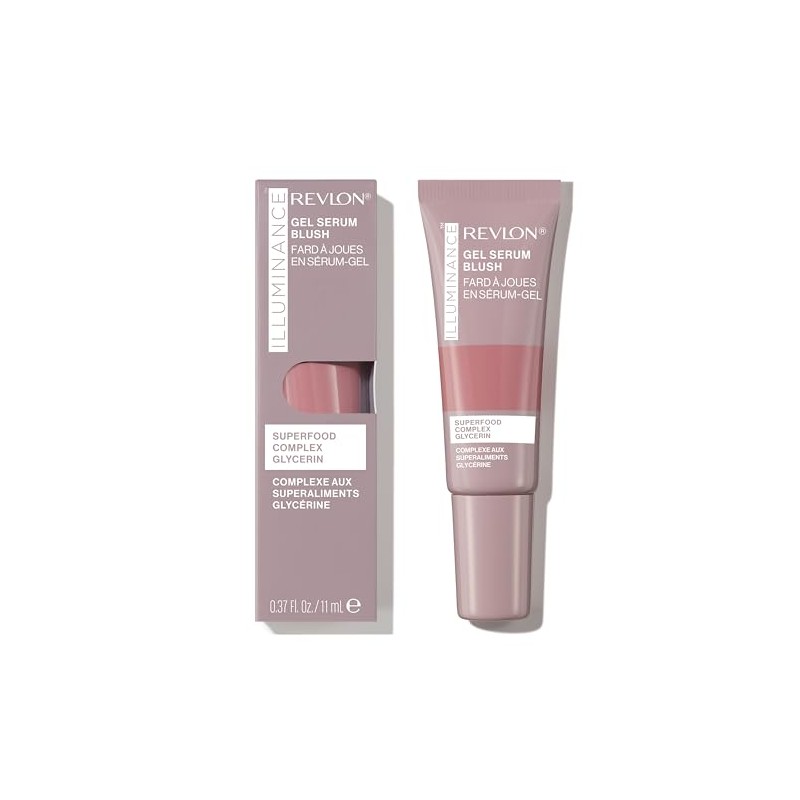 Rubor Revlon Illuminance Gel Serum Blush tono Enchanting Mauve