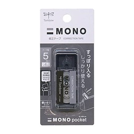 Tombow Correction Tape Mono Pocket Black CT-CM5C10