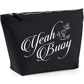 Hippowarehouse Yeah Buoy printed make up cosmetic wash bag 18x19x9cm