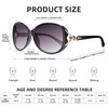 JM Klassisch Bifokal Lesebrille Platz Stylish Gradient Sonnenbrillen Leser für