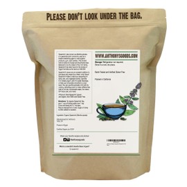 Anthony's Organic Dried Spearmint Leaves, 1 lb, Gluten Free, Non GMO, Cut and Sifted