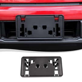 Voodonala for Ford F150 2021 2022 2024 2025 Front License Plate Bracket Front License Hanging Kits Compatible with Ford F150 2021-2025(Only for 2.7L/3.0L/3.5L V6 Engines)