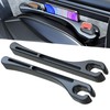 Fosdonge Upgraded Car Seat Gap Filler 2 Pack，Car Gap Filler