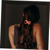 Healeved 4pcs Stylish Figure Hairpin Flat French Barrette Hair Clips