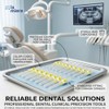 LA MIERE Agujas dentales desechables de plástico premium (100 unidades)