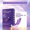 Sktto Kit Blanqueamiento Dental 14pzs Tiras Moradas