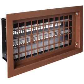 Air Vent RABR Heavy-Duty Automatic Foundation Vent, Brown, 50", 1-Qty
