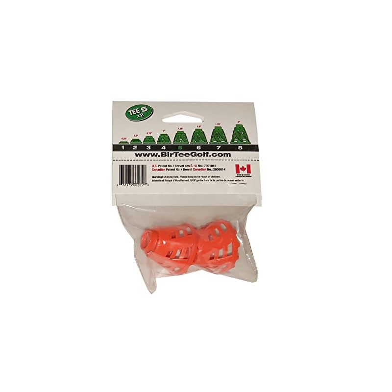 BirTee Pro Golf Tees - Size #5 (1 1/4") Individual