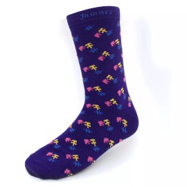 Sokguru.com Novelty New Men's Jigsaw Puzzle Sock By Sokguru Autism Sock Bright Colors