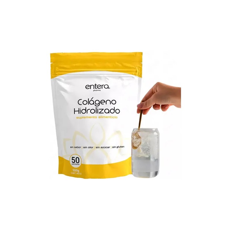 Suple. Alimenticio Colágeno Hidrolizado Entera Pharma 500g