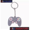 Gamepad Keychain, Silicone, Gray Controller, Awesome Gamer Gift