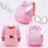 Cosyres Bunny Kids Backpack Preschool Toddler Girls with Reins Pink