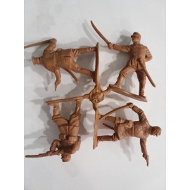 ENGINEER BASEVICH SET 16 RUSSO-TURKISH WAR 1877-1878 RUSSIAN ARMY  (BROWN)