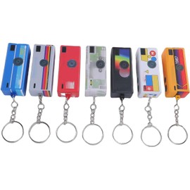 Juego de Llaveros Vintage con Forma de Cámara, Compacto y Exquisito, para Entusiastas de la Fotografía, Material ABS para Salidas Diarias