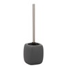 WENKO 20025100 Toilet Brush Faro Grey - Ceramic, 12 x