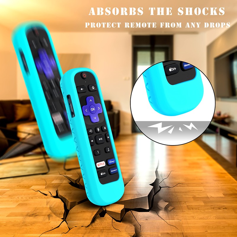 Case for Roku Headphone Remote, Battery Cover for Roku Voice