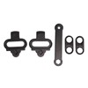 Dual Function Bicycle Pedal Flat Clipless Cleats 3 Sealed Bearings