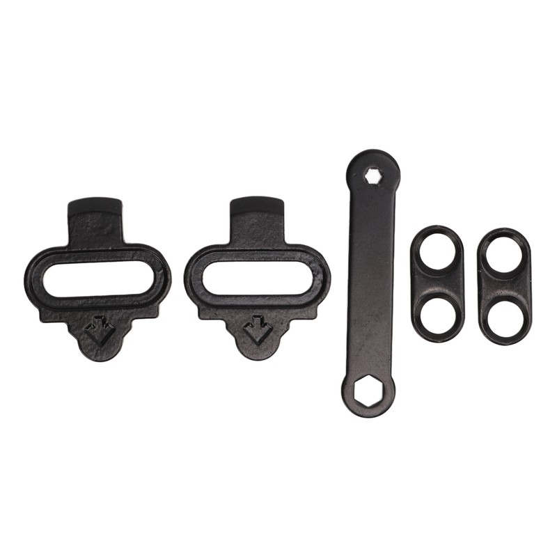 Dual Function Bicycle Pedal Flat Clipless Cleats 3 Sealed Bearings