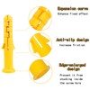 20 Set Screws and Anchors Set M5x80 Screw with 8x80
