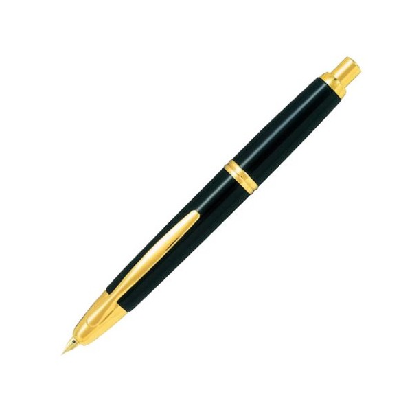 Pilot fountain pen cap-less black in the fine print (FM) FC-15SR-BFM