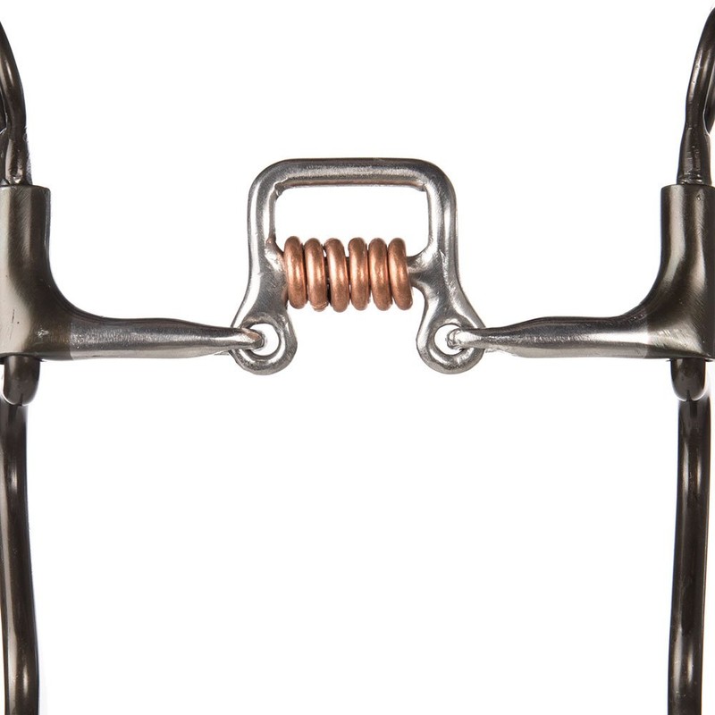 NRS Smooth Angled Square Port Cavalry Bit