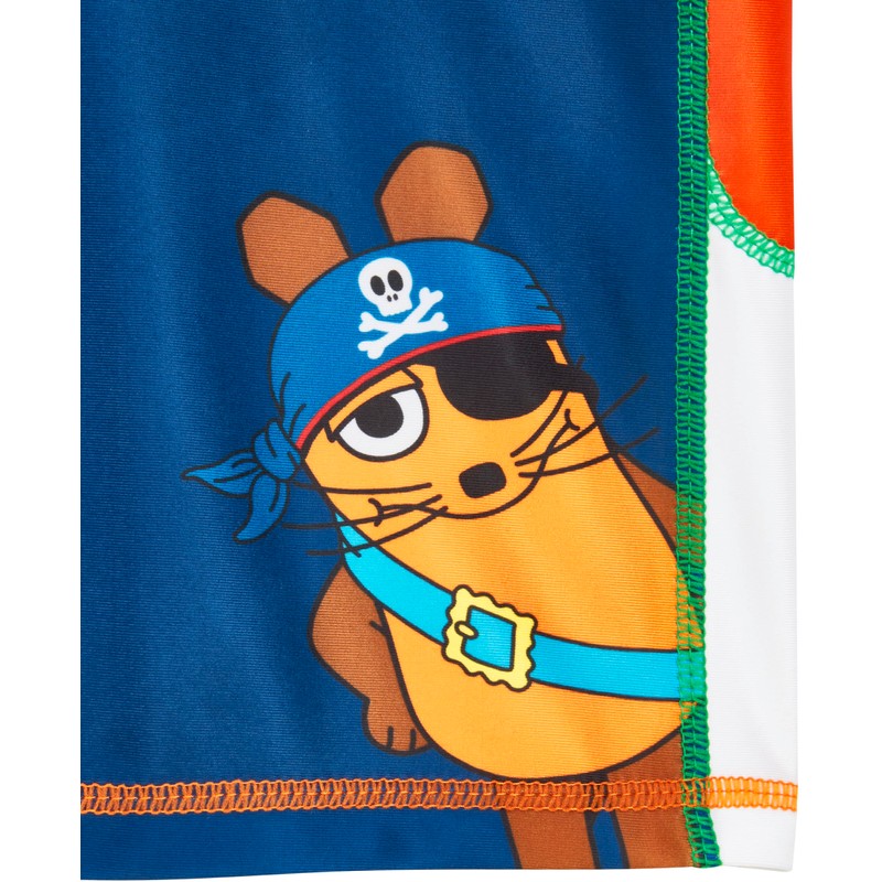 Playshoes Boys 2-Piece Rash Guard Set, The Mouse Pirate, 86-92