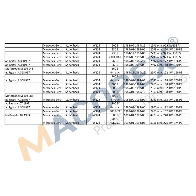 macopex 100122 Fuel Pump