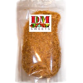 DM Sweets Golden Toasted Sweetened Shredded Coconut - 20 oz of Fresh Crunchy Dried Non GMO Coconut in Resealable Bag to Ensure Freshness, Jumbo