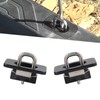 2pcs Stainless Steel Bull Ring Truck Bed Side Tie Down