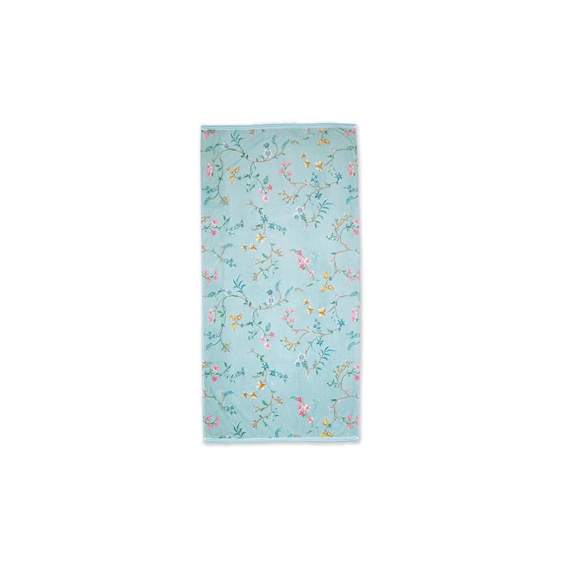 Pip Bath Towel Les Fleurs Colour Blue Size 70 x
