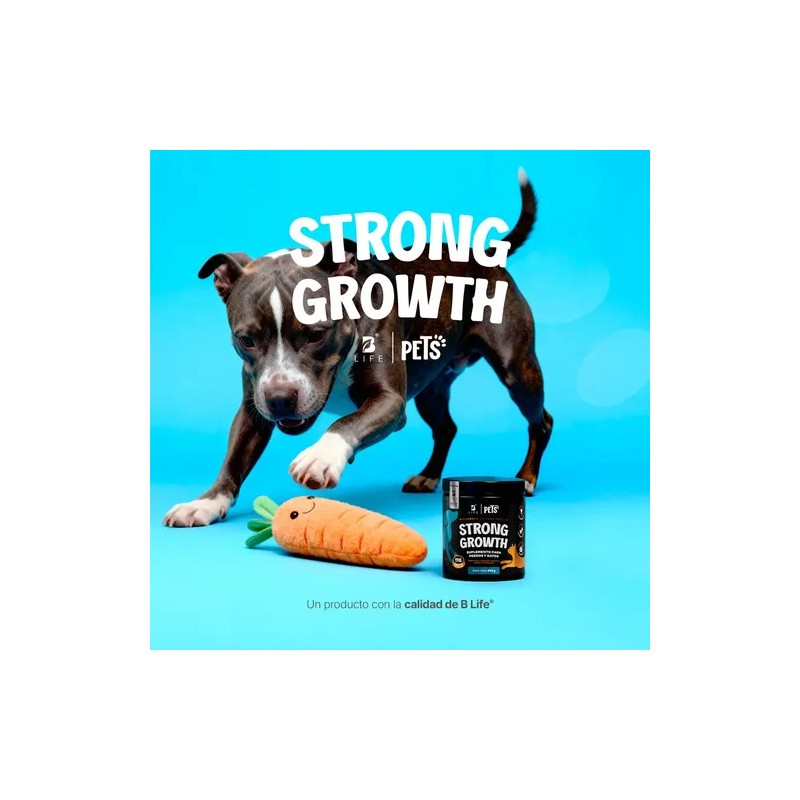 Strong Growth Suplemento Perros Gatos Polvo 350g Pets